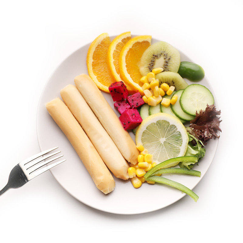 肉肠代餐淀粉食无身轻健身即食鸡胸12根低脂鸡肉零食