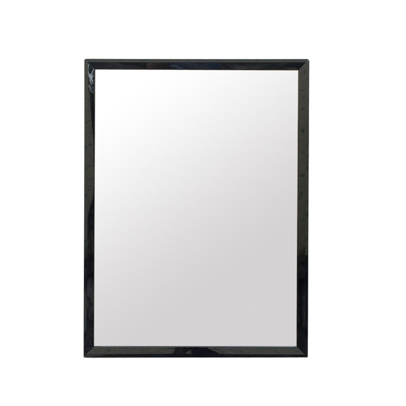 酒店工程镜子卫生间不锈钢拉丝边框浴室水银镜圆浴室镜