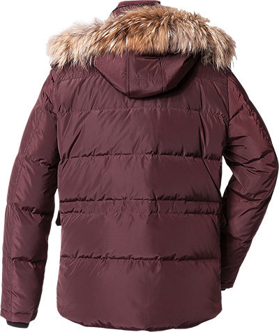 羽绒服 德国代购 夹克 可脱卸帽毛 貉子毛 milestone 男款 - 女性在线