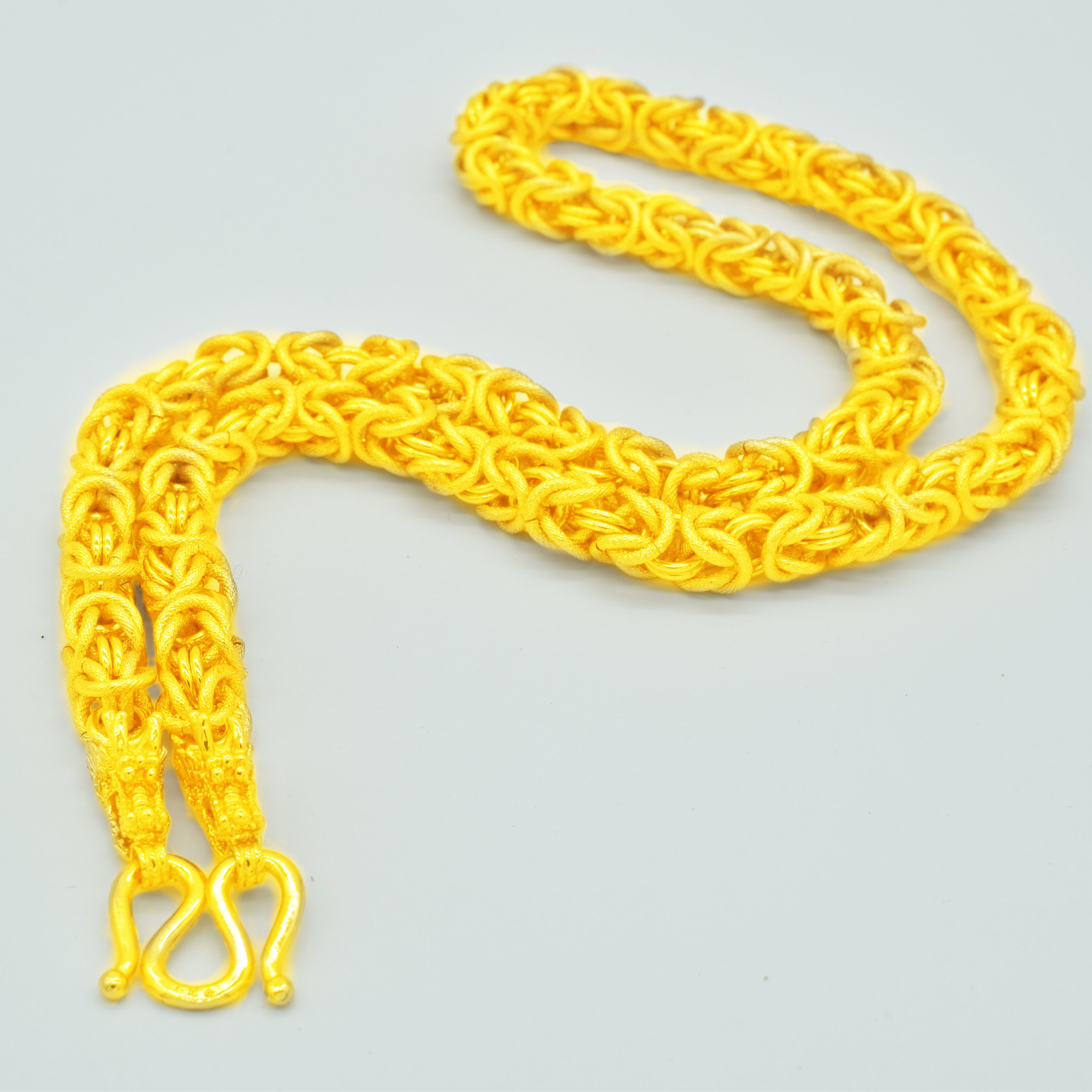 金店同款)越南沙金首饰正品真假大金链子999金项链男士不掉色镀仿