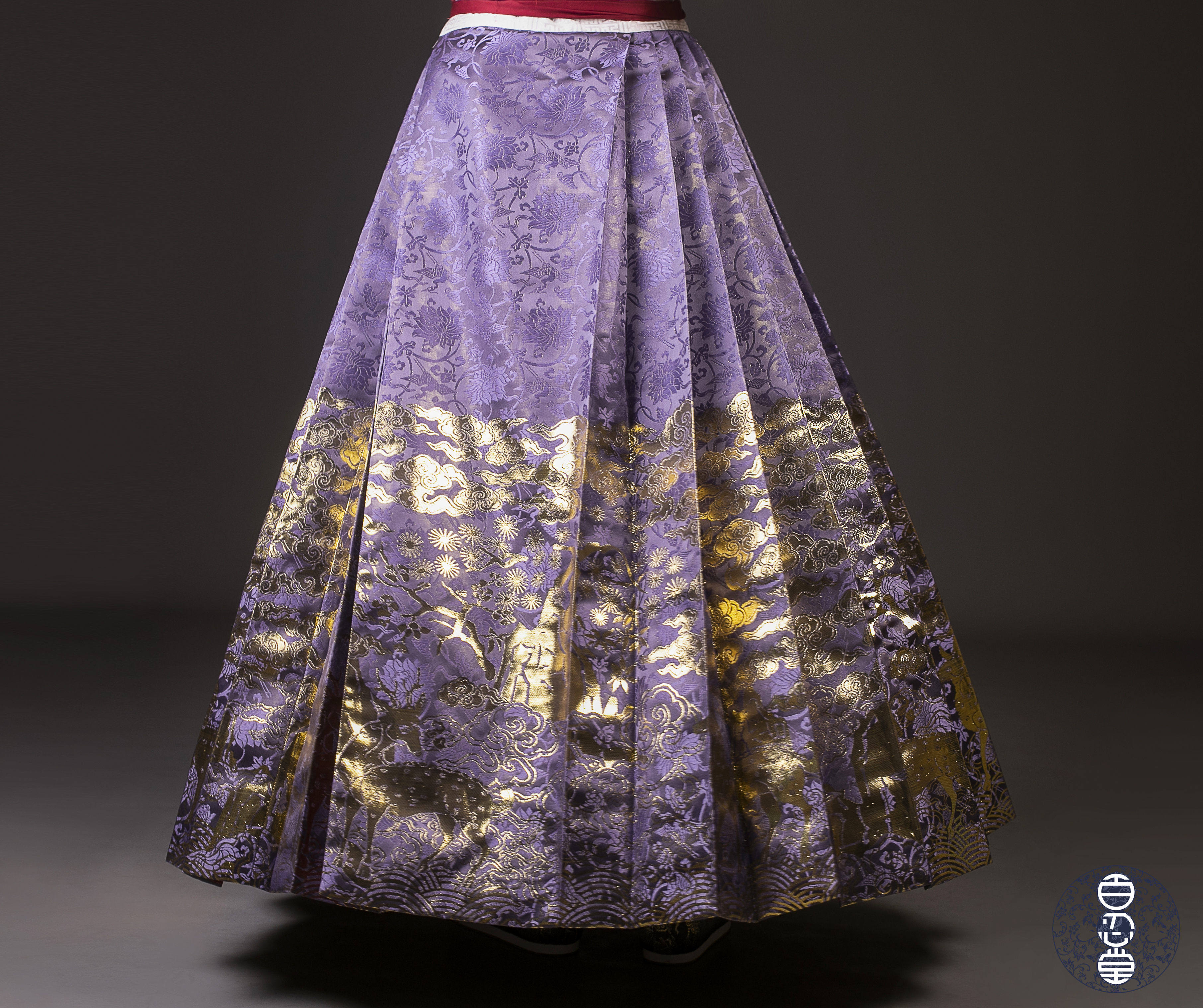 三定现货顺利路路顺路路马面汉服百忍堂定位华祥汉服定制