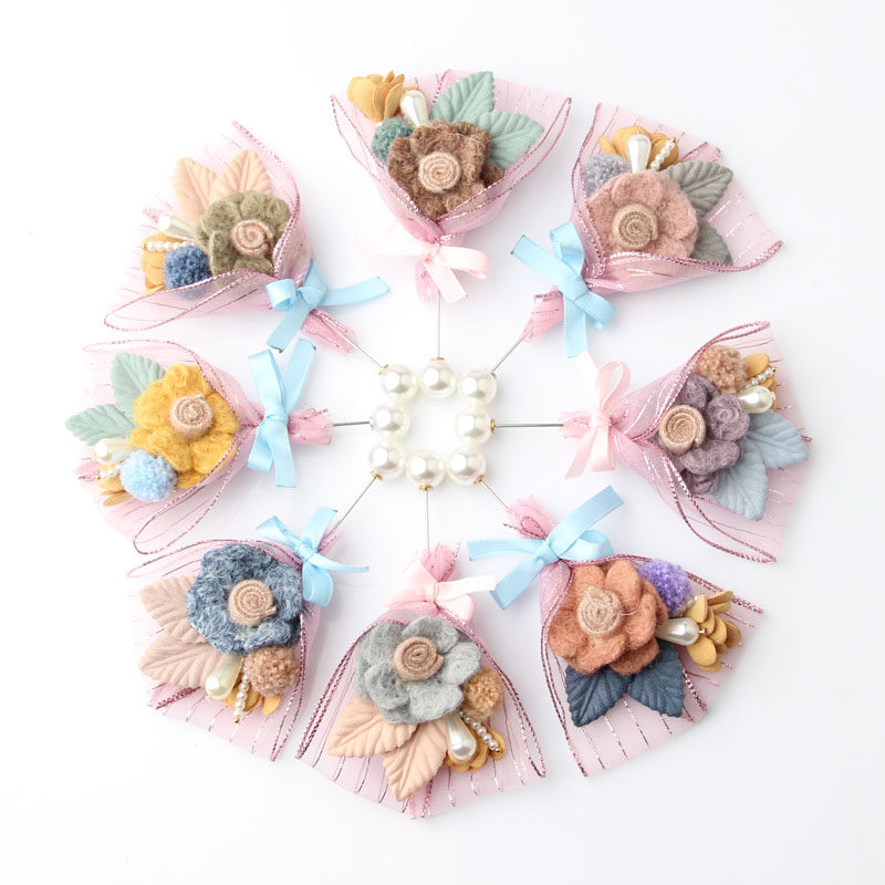 diy材料包花朵花朵胸针手工创意饰品高雅名媛其他diy饰品配件