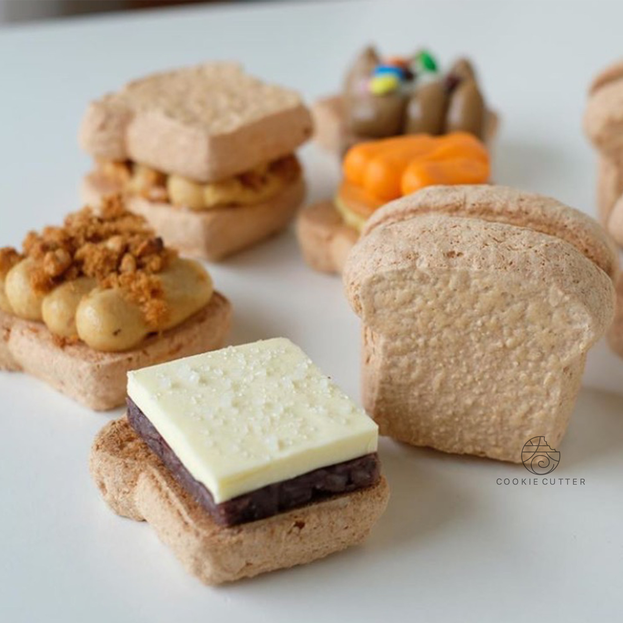 加厚亚克力网红马卡马卡龙龙达克瓦异性创意烘焙烘焙模具