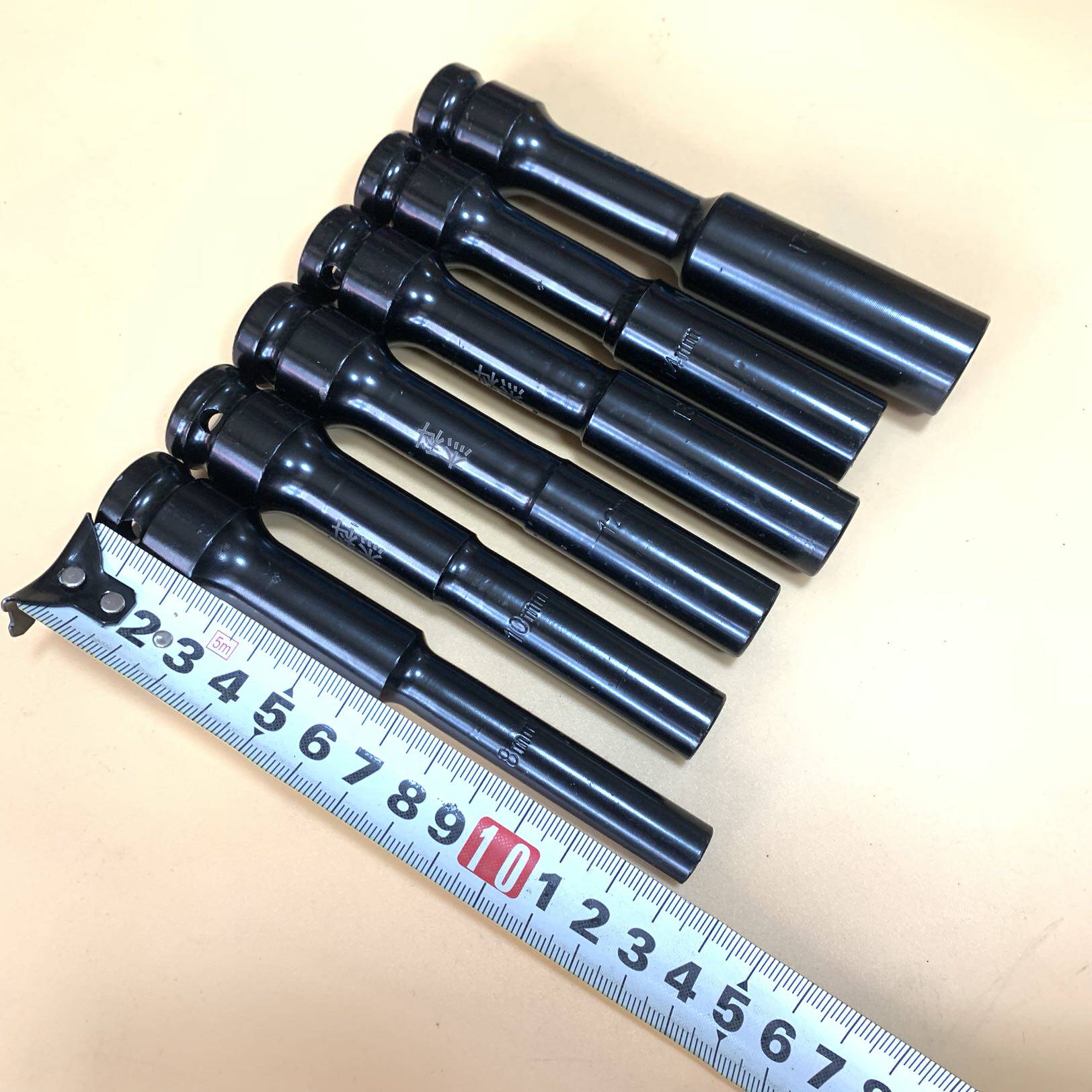 套筒特长长型薄壁电动扳手专用加长125mm120mm手动套筒扳手