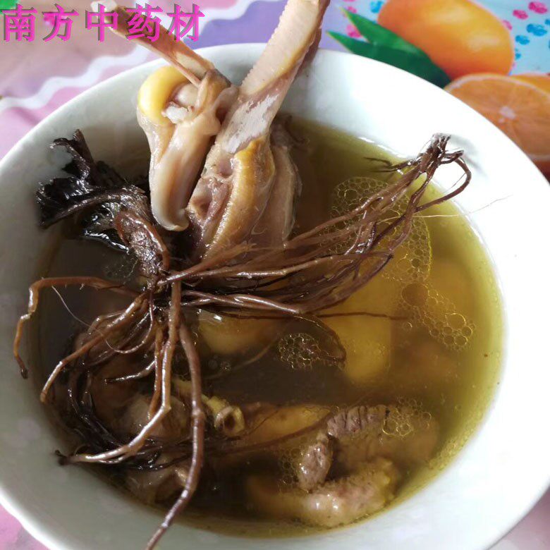 地胆头干货新鲜中药材地胆草根 广东煲汤料 红花地斩头500g克包邮