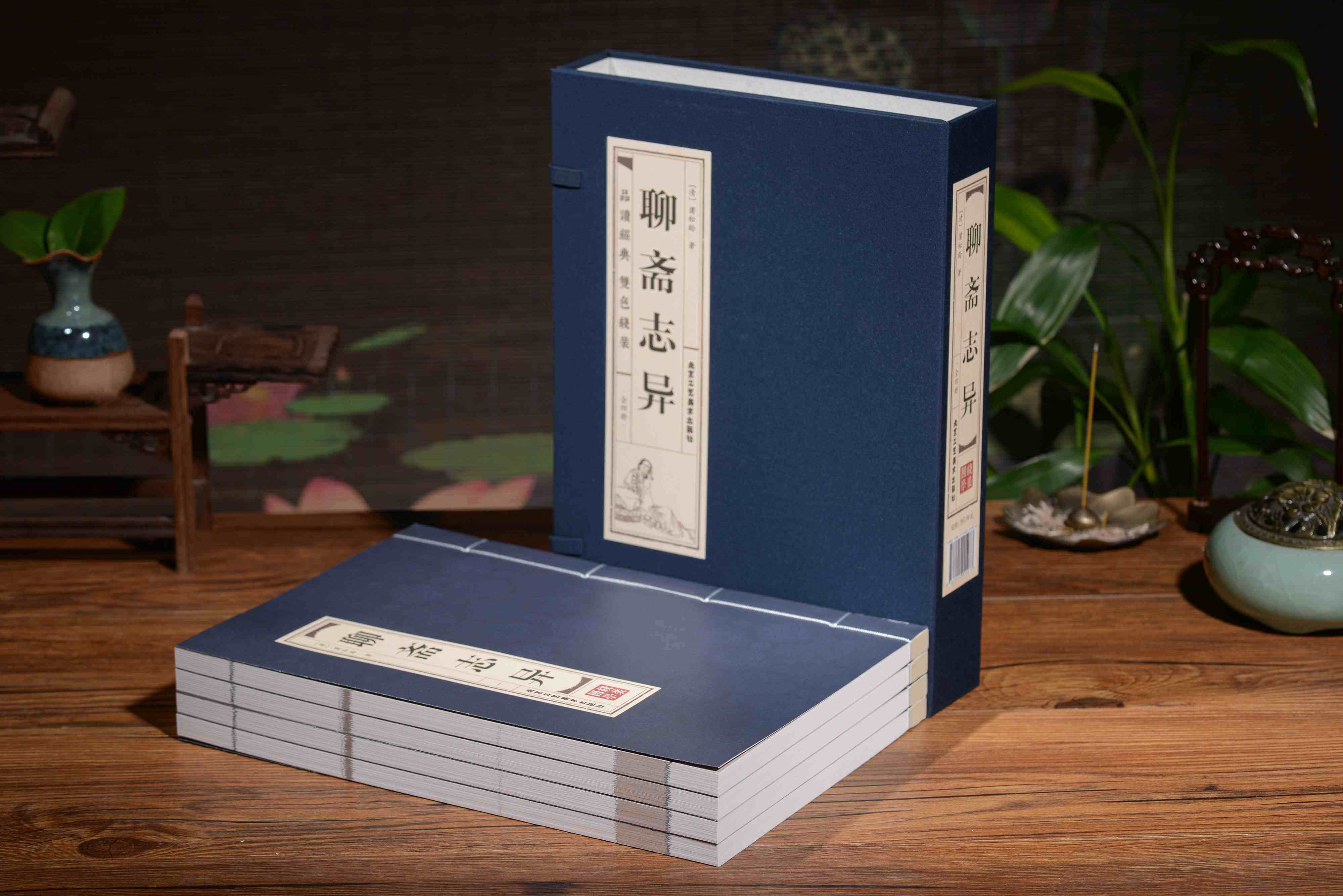 聊斋志异像图书籍版图正版线装书青少白青少异文聊斋古