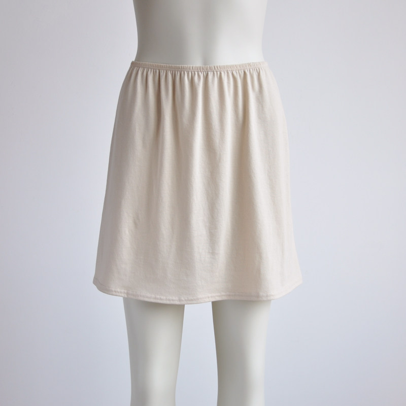 纯棉有弹性半身内衬打底裙夏季薄款女半身裙内衬裙防走光内搭裙子