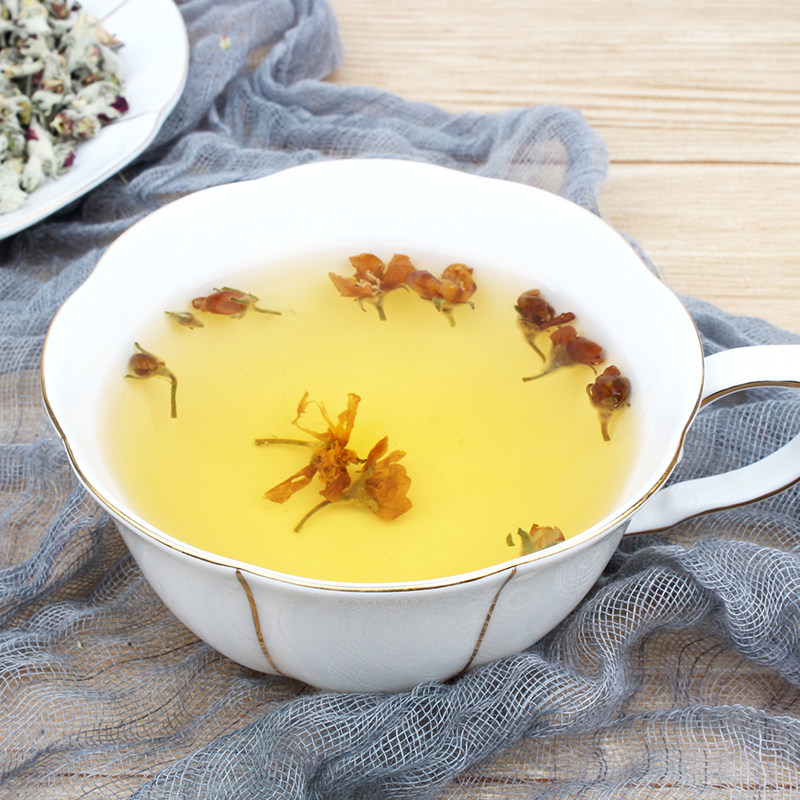 花茶苹果花泡水泡茶干花特级美容美白消除粉刺代用
