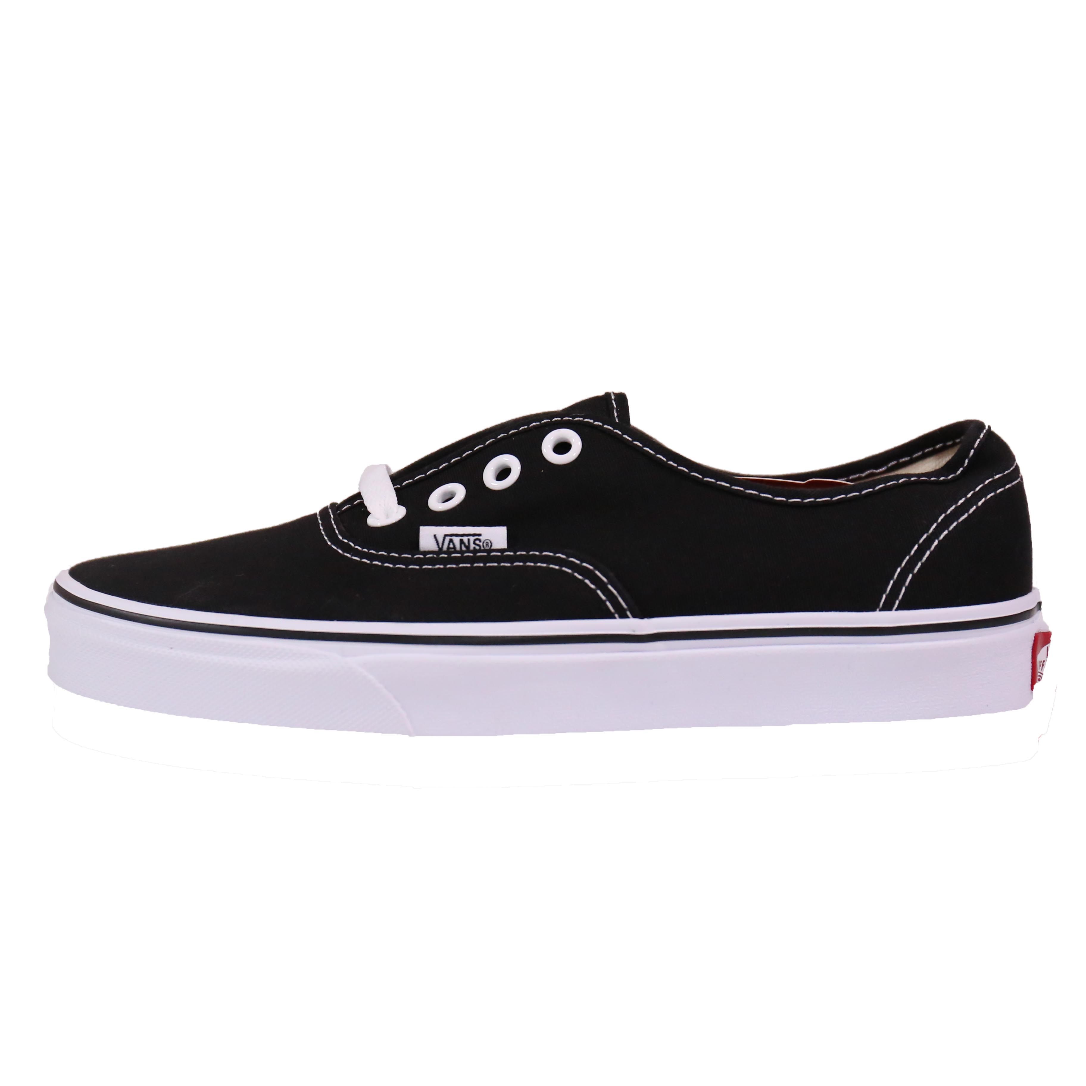 vans authentic低帮黑色经典款帆布鞋男女鞋休闲鞋vn000ee3blk