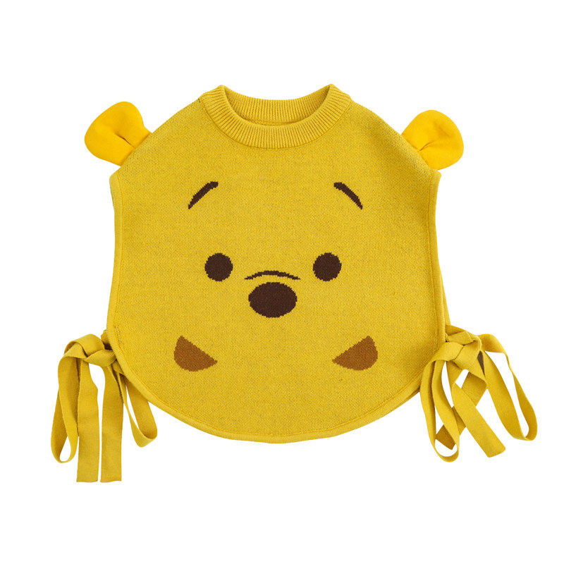 幼悠儿童迪士尼松松卡通背心2021春季新款时尚马甲