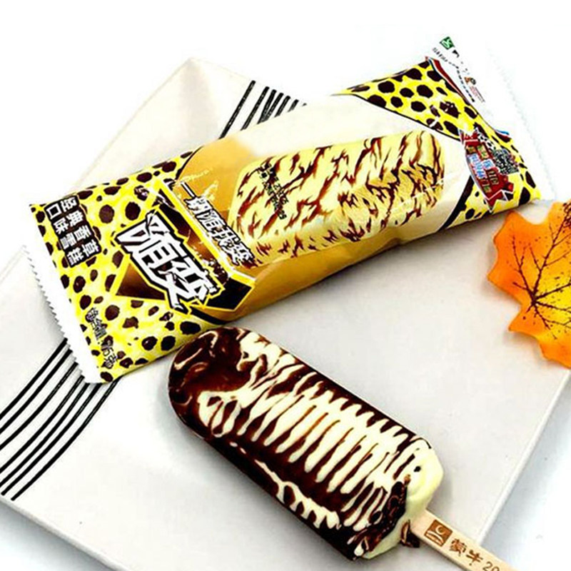 5支蒙牛随变雪糕香草巧克力冰淇淋75g小时候冷饮冰淇淋