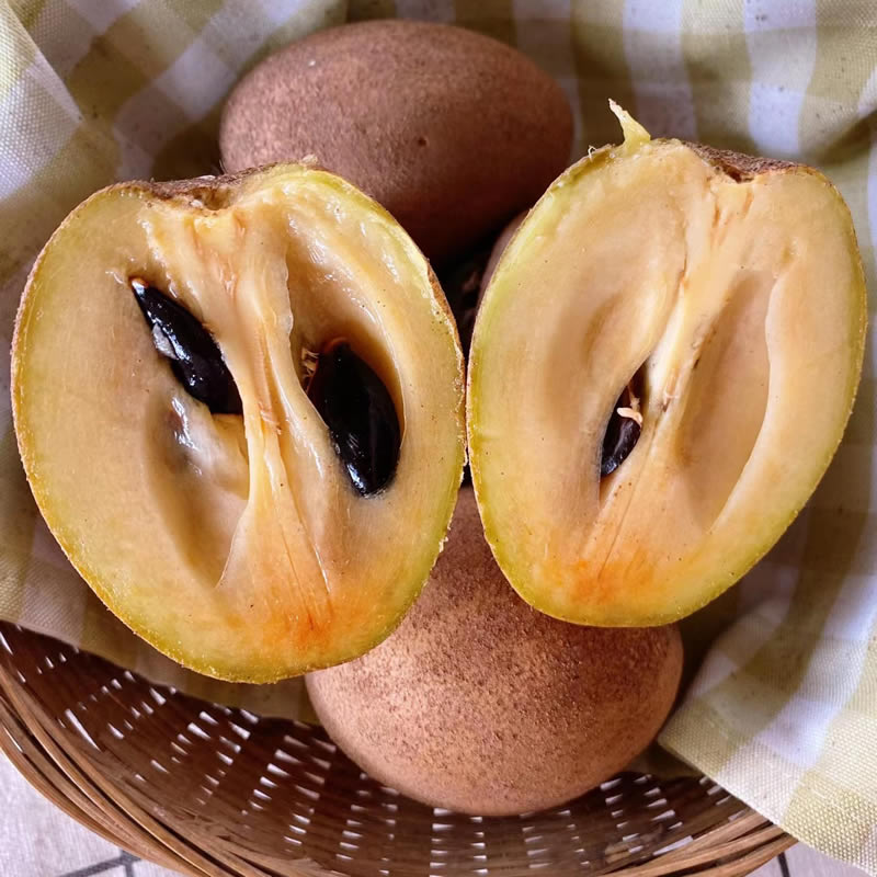 广西现摘人心果大5斤新鲜孕妇应当当季热带水果人参果