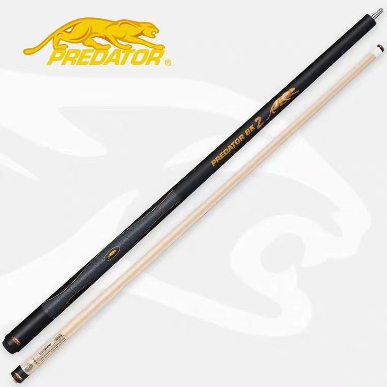 球杆美洲豹bk2冲杆台大头限量中式八冲跳开台球杆