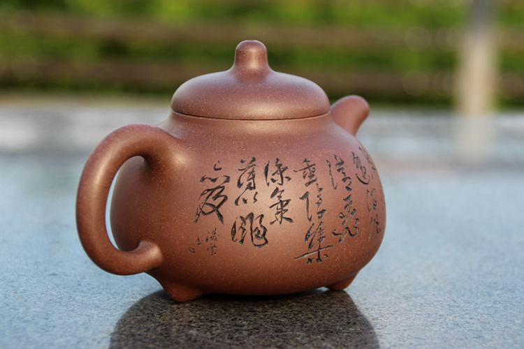 任淦庭紫泥大容量紫砂壶宜兴紫砂宜兴竹叶乳鼎壶传人手工茶壶