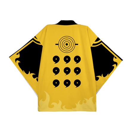 动漫羽织火影忍者六道仙人衣服外套鸣人组织周边宇智cosplay男装