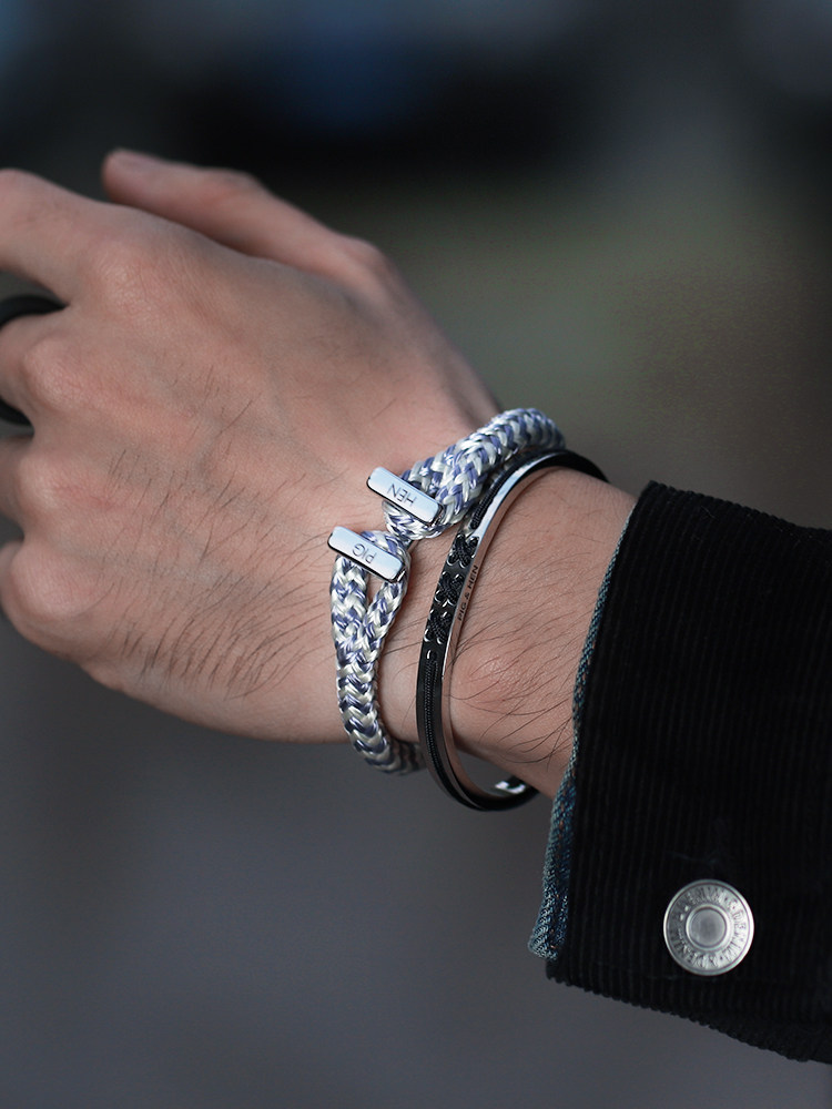 手绳男荷兰pighen手环船绳潮牌情侣手链潮流生日手链