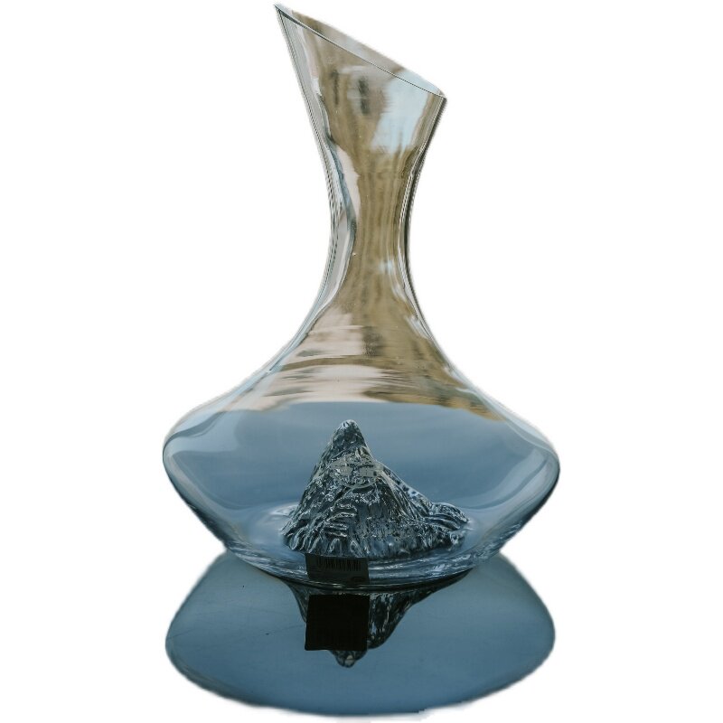 醒酒酒器红酒水晶玻璃设计雪山棱镜醒酒器