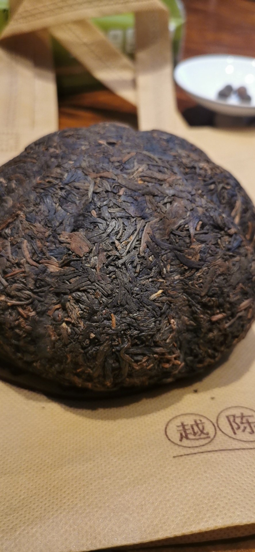 沱茶潞西县芒市茶叶公司98年德兰500克老生普洱茶普洱