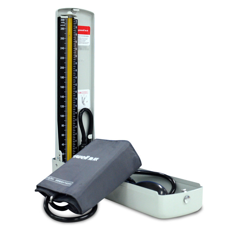 血压鱼跃水银血压计家用台式仪器臂式手动高血压血压计(电子血压计)