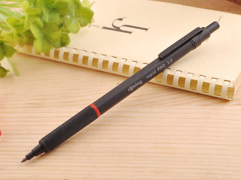 德国红环rotring自动铅笔pro设计师绘图漫画学生用制图铅笔 2.0mm