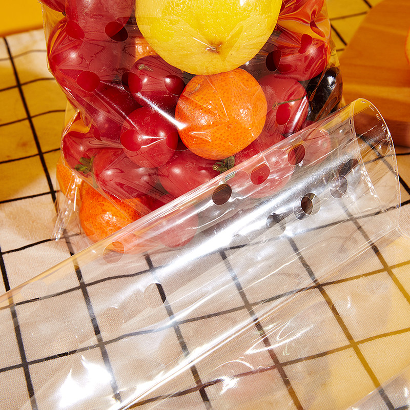 水果透明包装袋保鲜25斤装车车厘子冬枣通用一次性保鲜袋
