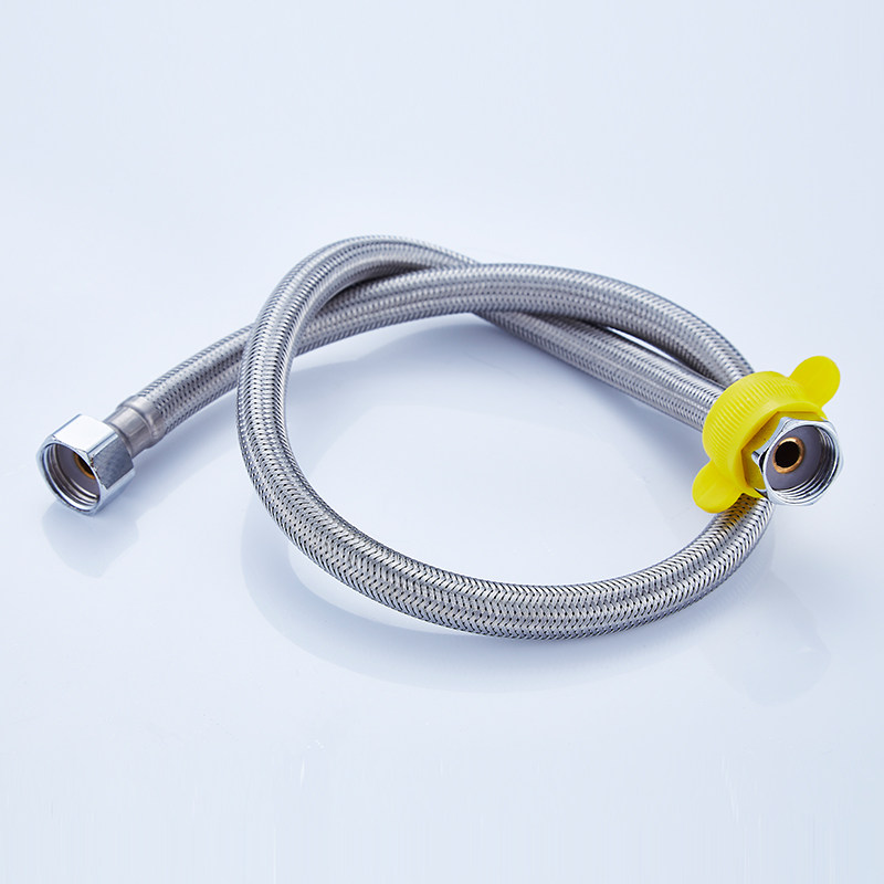 软管马桶热水器不锈钢水管钢丝两联双头进水软管