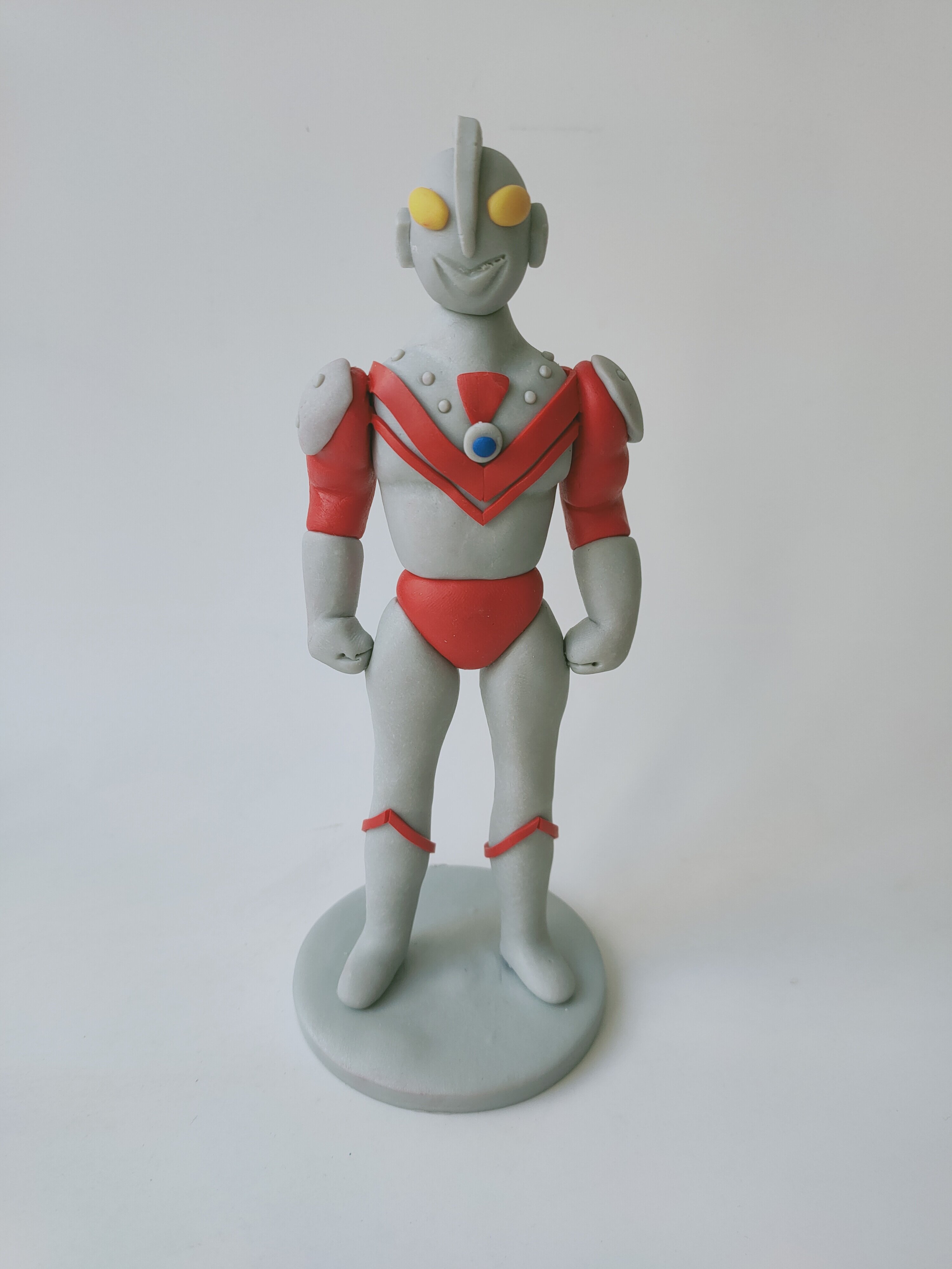 奥特曼迪加戴拿超级英雄模型玩具软陶动漫手工软陶泥