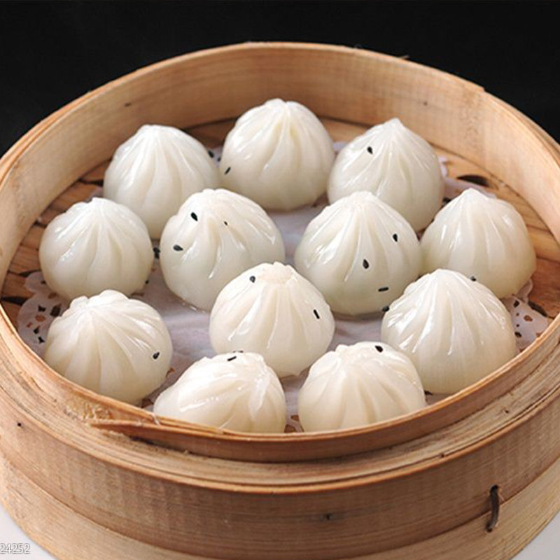 入口水晶包广式早茶早餐包点茶楼点心蒸包下午茶包点