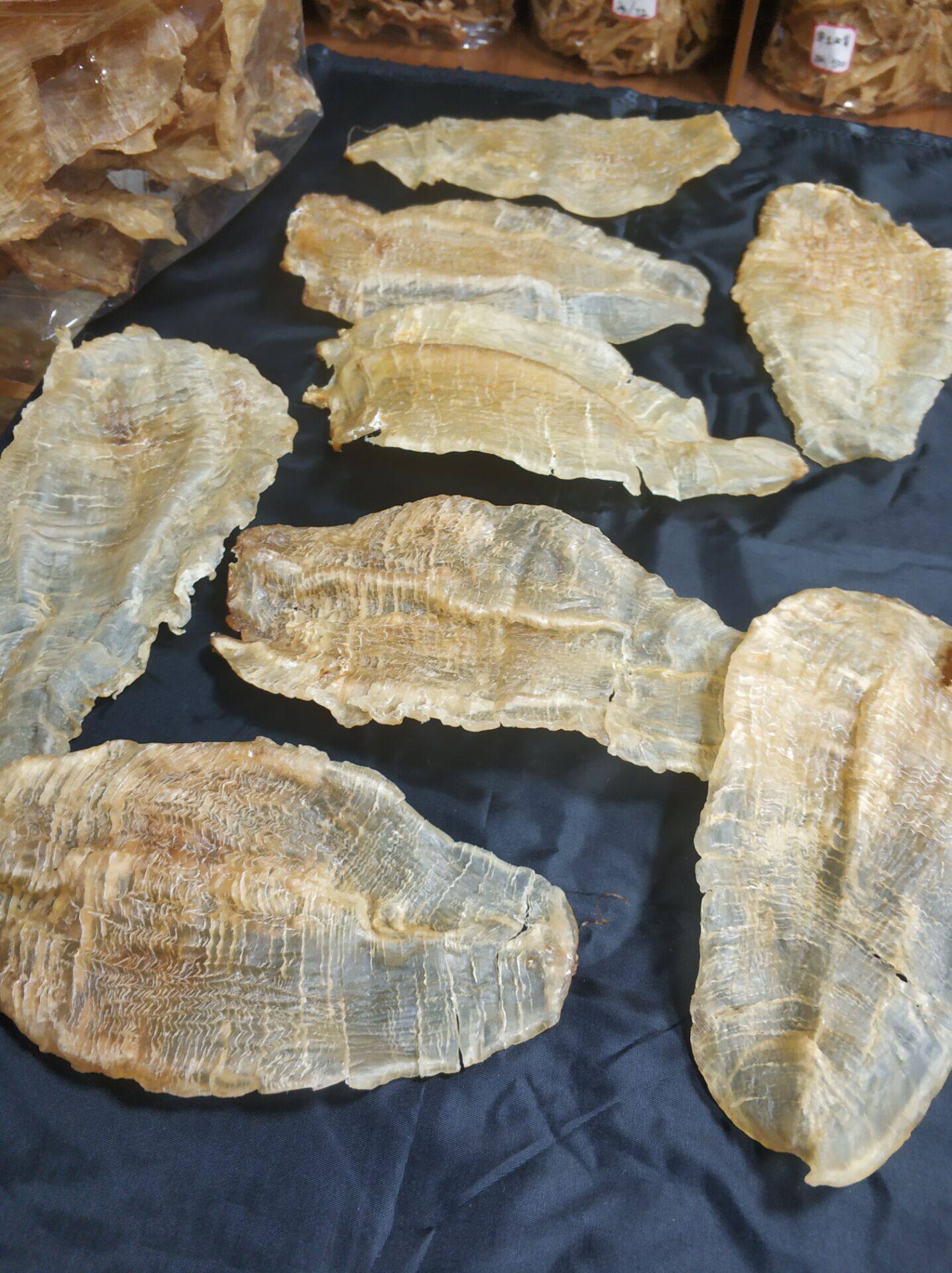 鱼胶野生竹叶250g2正品深海花胶安南月子滋补品花胶