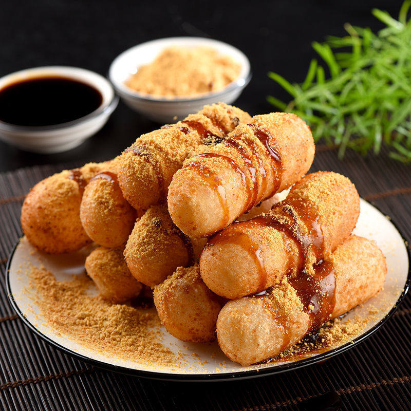 糯米糍粑红糖手工餐饮批发年糕大号小吃零食传统中式糕点