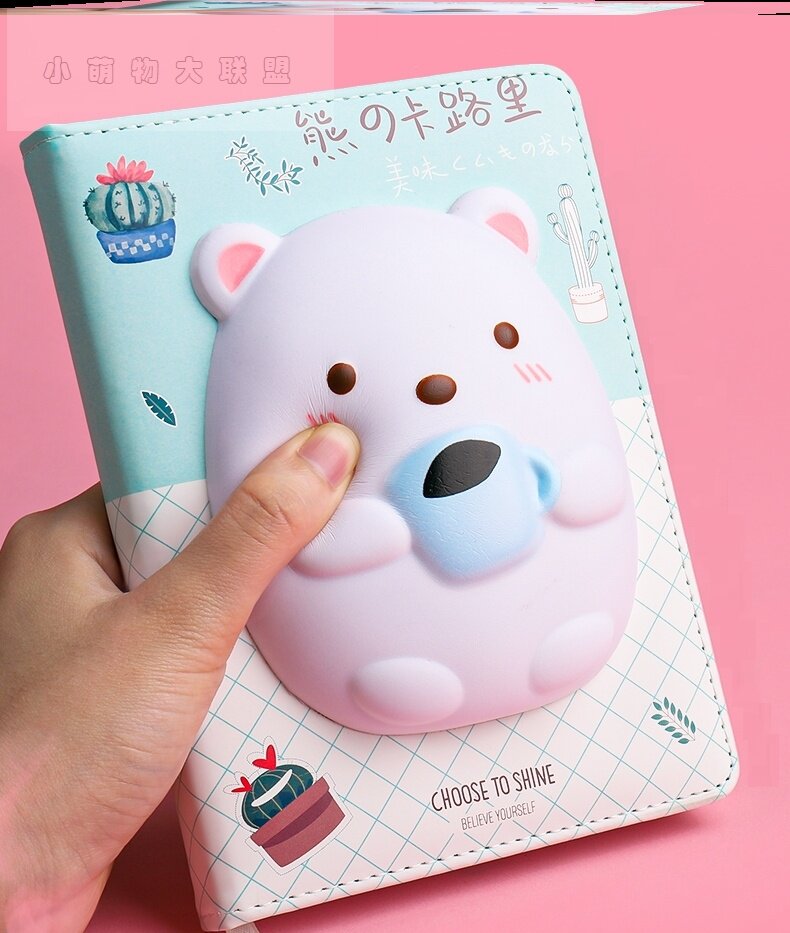 仙女账本中小学生写字孩子可爱动物漂亮少女减压笔记本
