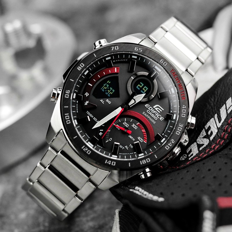 运动日本正品卡西欧太阳能蓝牙手表ecb900ydb1a机械日韩腕表