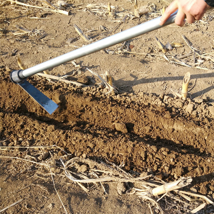 钢柄整套大鐝头钢镐刨土工具镢头种菜挖笋锄头锄头