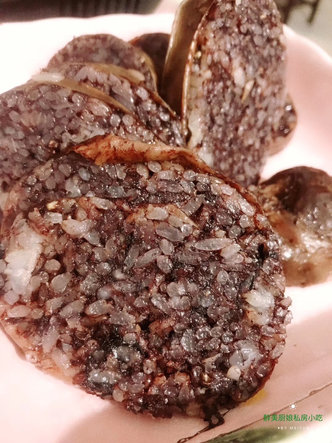 糯米猪血粑血贵州榕江特产小吃农家自制手工其它干货