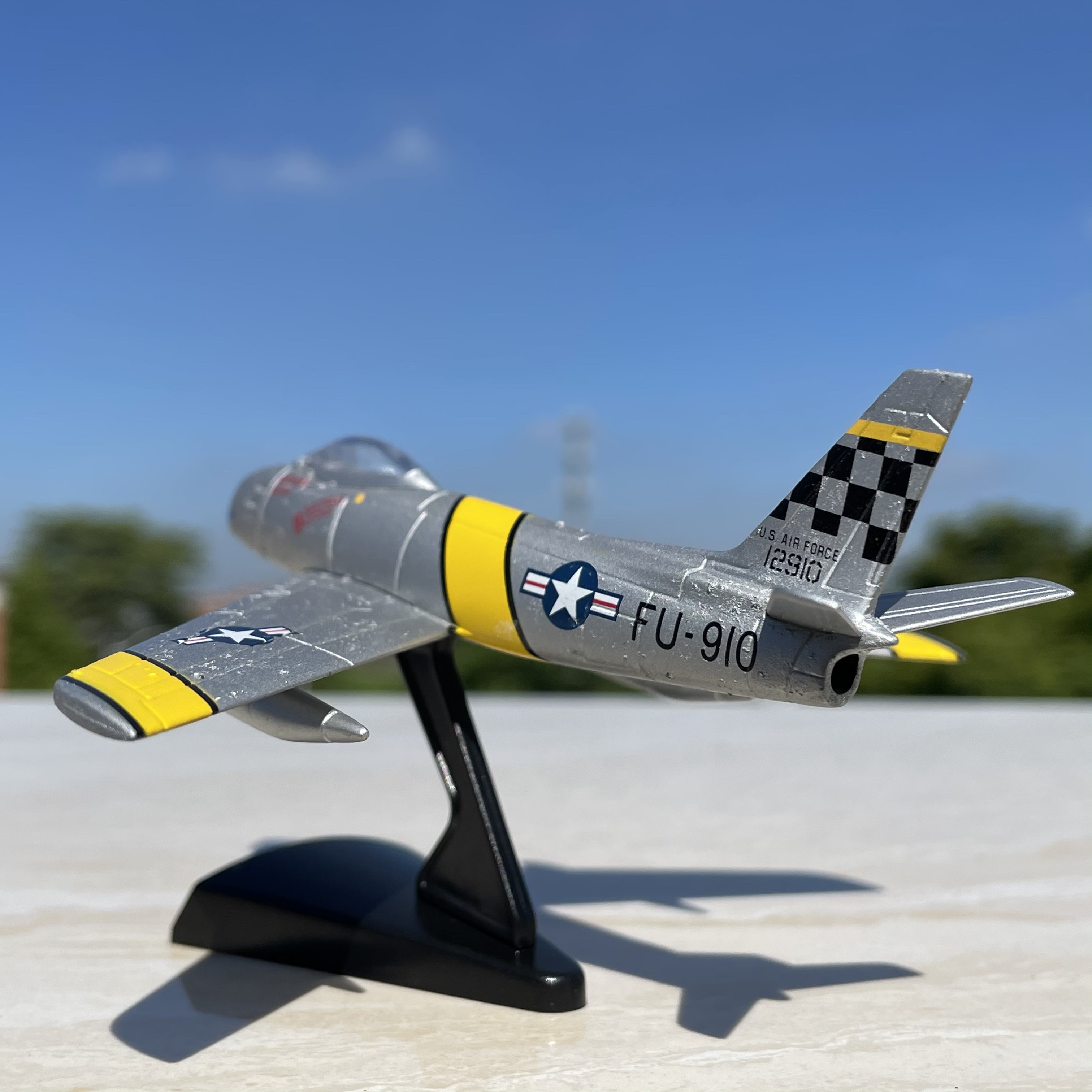 美国f86佩刀战斗机合金飞机模型航模