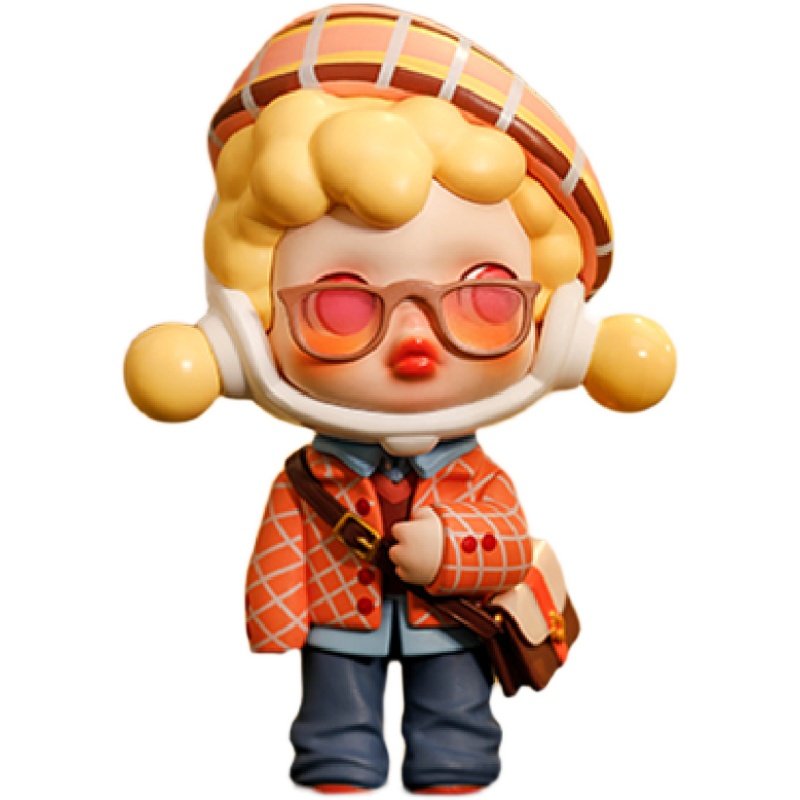 泡泡玛特popmartskullpanda熊喵热潮系列手办盲盒少年桌面潮玩盲盒