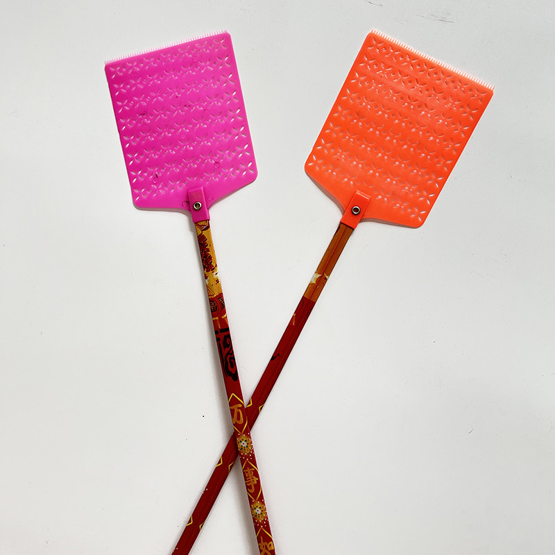 10把加厚加长加大竹竿苍蝇拍苍蝇蚊虫神器打不苍蝇拍