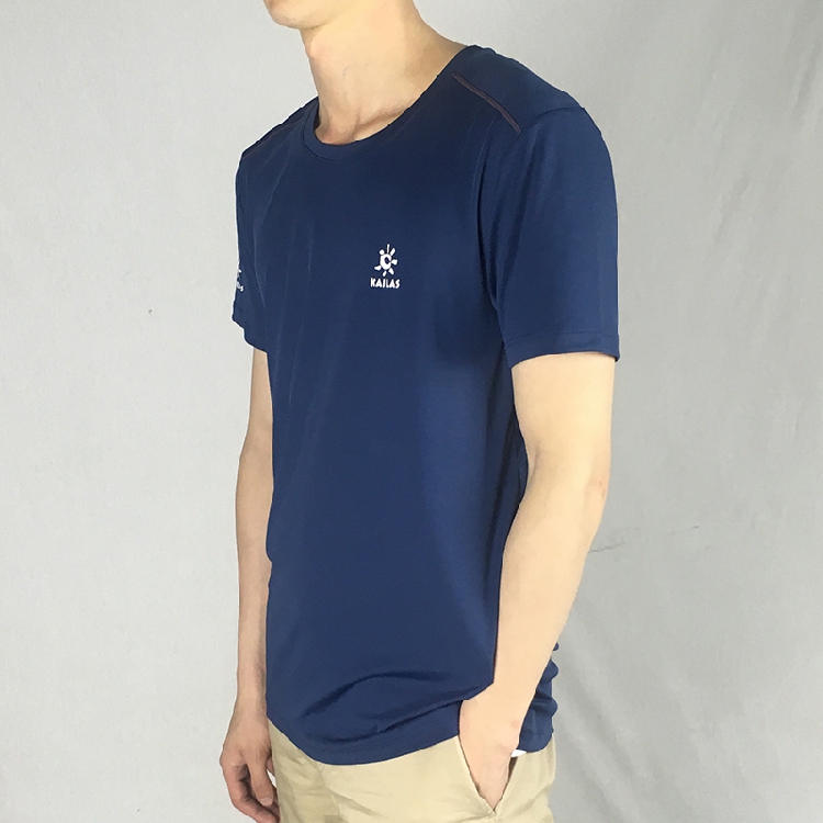 凯乐石夏季男女款户外休闲运动速干T恤冰感短袖功能衫凉KG710387