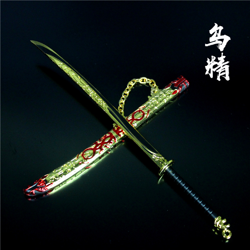 绣春刀挂件剑模型乌精刀龙阙黑凰合金武器摆件绣春刀明刀龙泉丁修