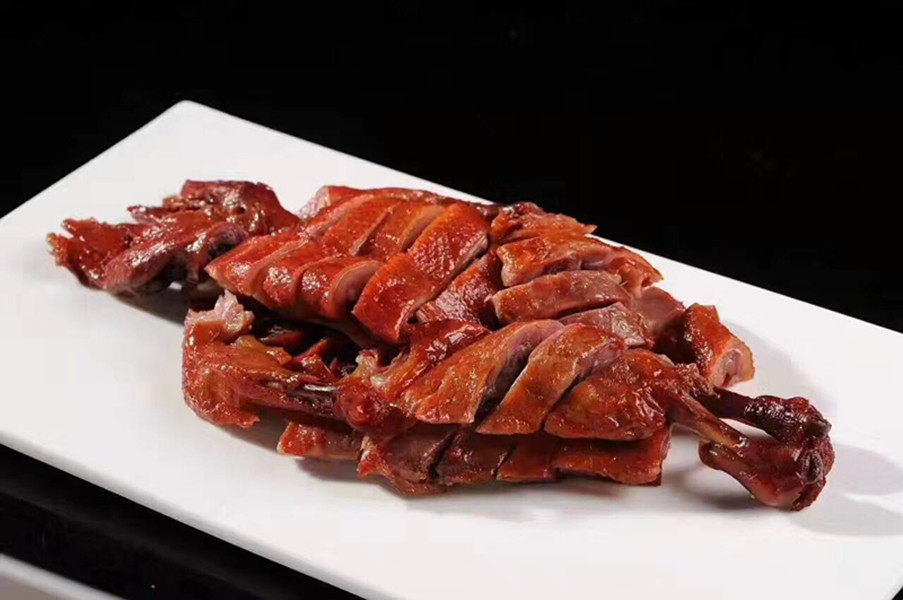 红枣传统酱鸭秘制板鸭酒店冷冻半成品烤鸭私房烤鸭