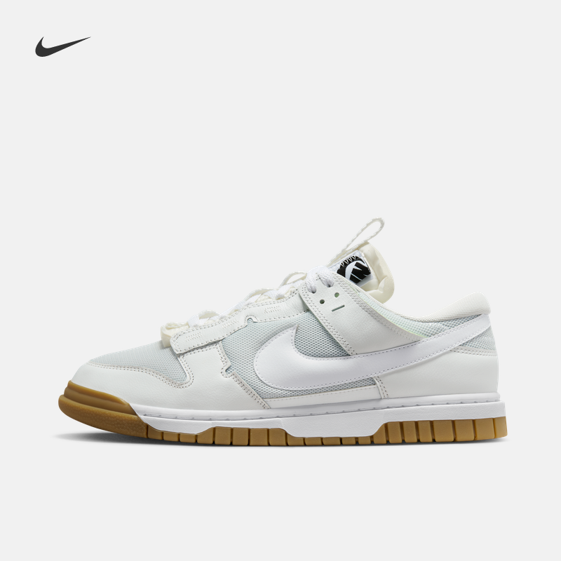 nike耐克官方dunk男子运动鞋春新款板鞋面包鞋缓震部分皮面dv0821