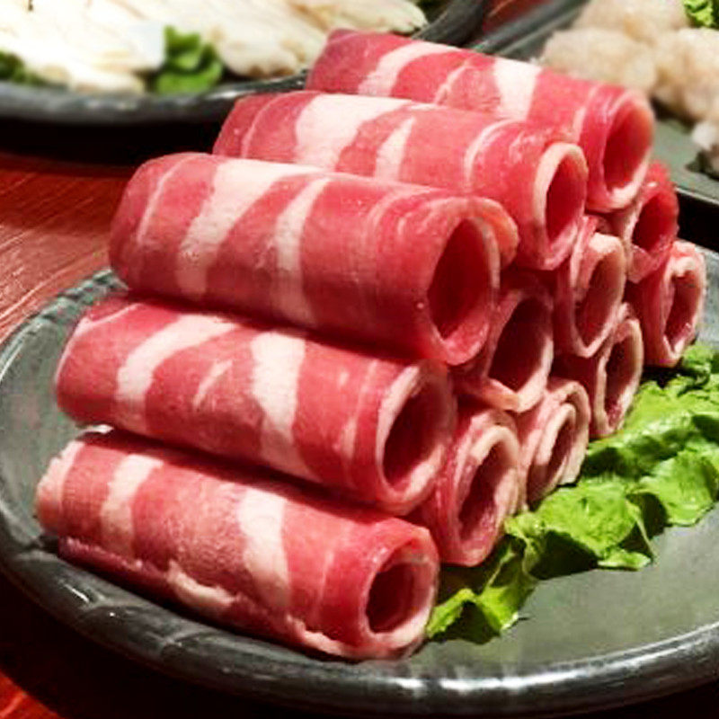 重庆火锅食材新鲜散装火锅配菜品生鲜食材牛肉卷肥牛卷 肥牛500g
