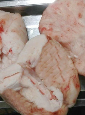 羊尾油新鲜羊尾巴油穿羊肉串羊油