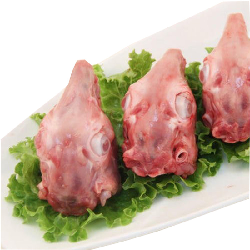 冷冻兔头20斤新货活兔生兔麻辣五香脑壳整箱其它生肉制品