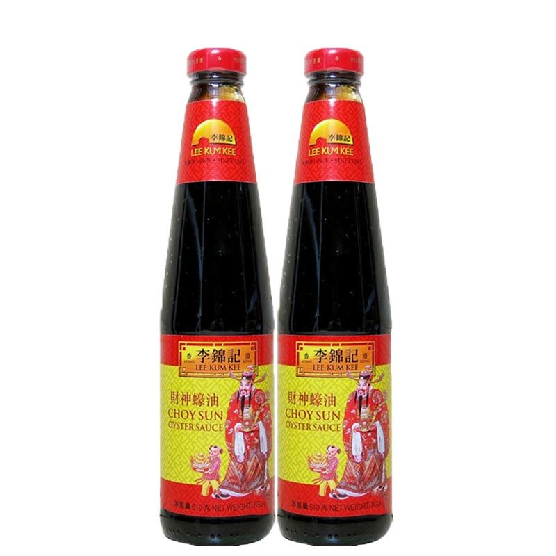 蚝油李锦记财神蚝油510g2瓶拌馅捞面炒饭煮肉蚝油