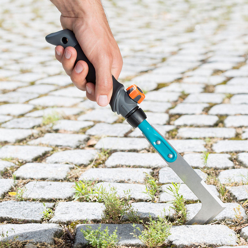 德国进口嘉丁拿gardena花园庭院石缝夹缝杂草拔除锄头