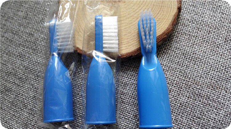 监狱看守所专用手指牙刷戒毒所安全指套现货劳改旅行牙刷
