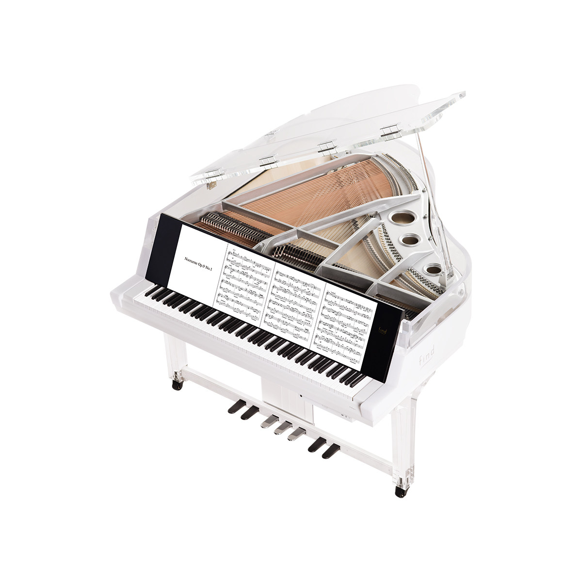 find智慧三角钢琴gfind156p抵扣自学陪练高清大屏钢琴