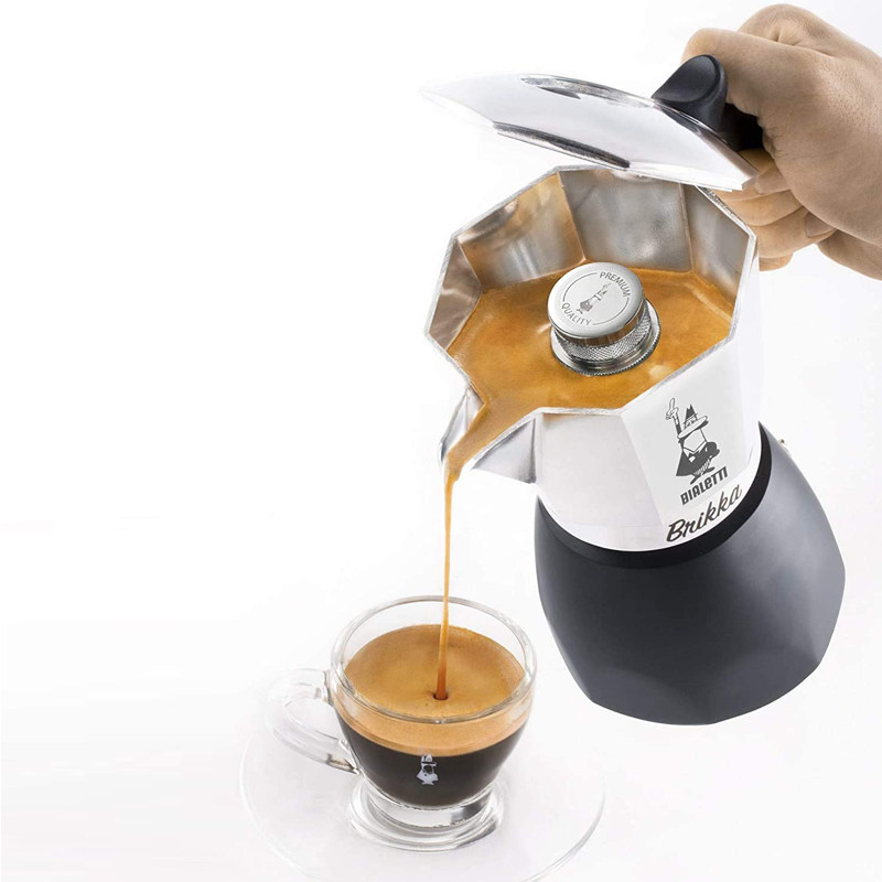 摩卡卡壶双阀bialetti比乐蒂高压特浓咖啡壶家用手冲意咖啡壶