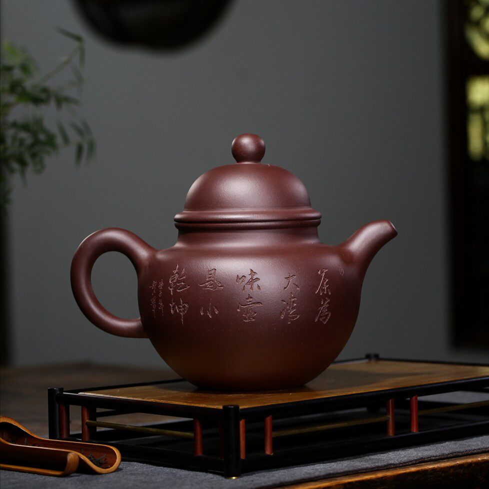 宜兴宜兴紫砂紫砂壶文宝纯手工大容量泡茶茶壶镇摆件茶壶